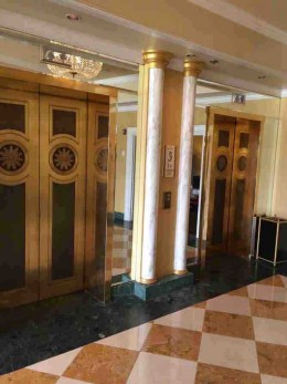 DI NOC MARBLE marble covering showing pillars covered with 3m product